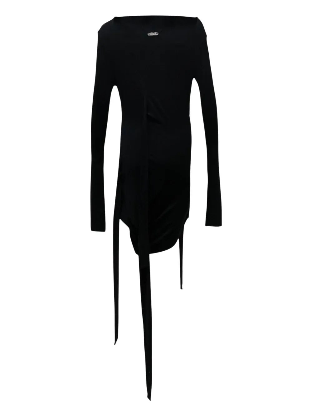 Hache Twine mini dress - Zwart