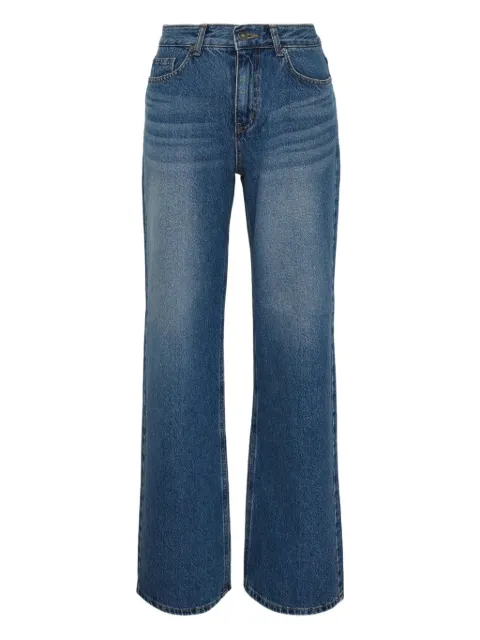 MMAM logo-patch jeans