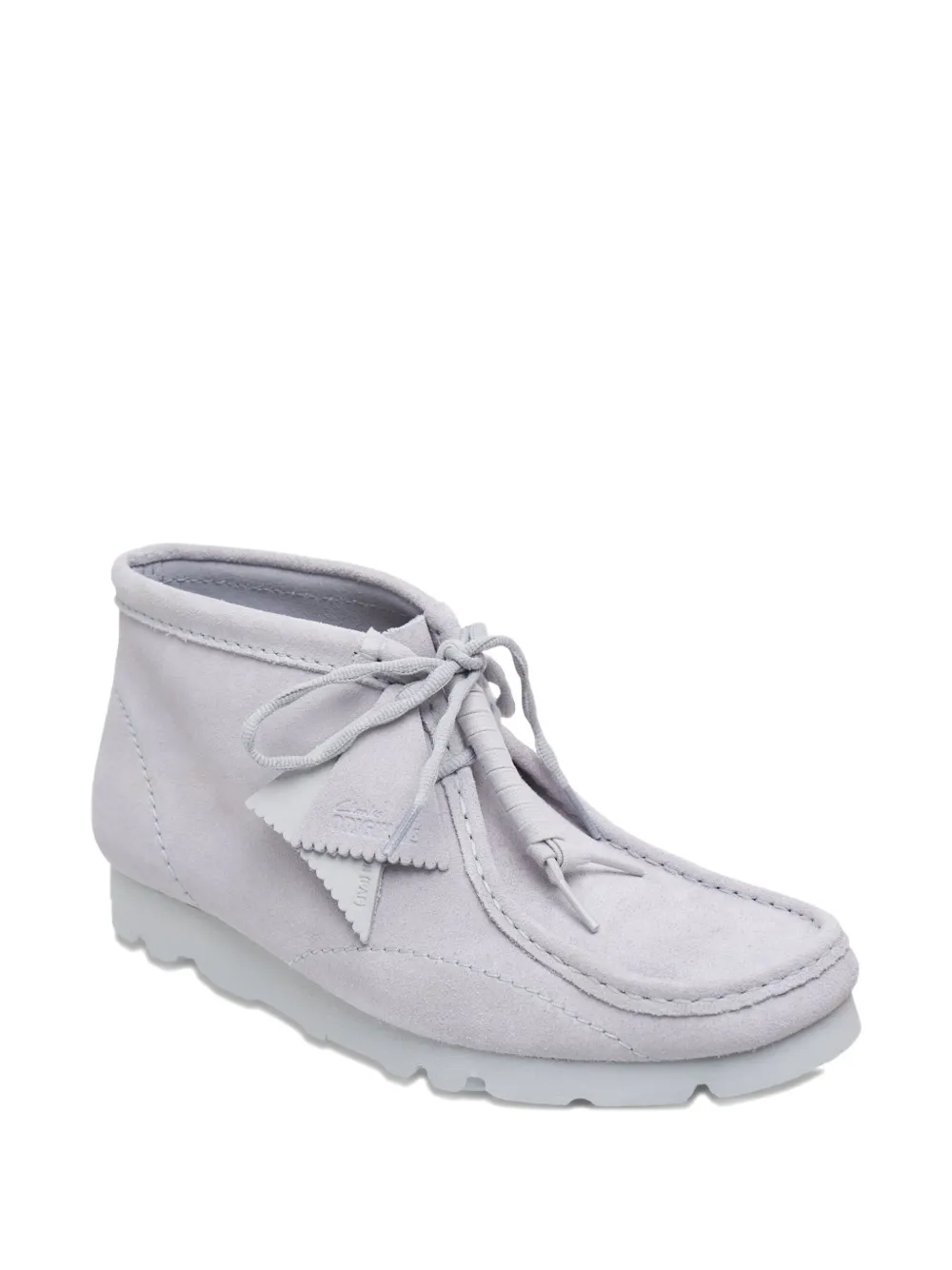 Post Archive Faction X Clarks Wallabee Desert Boots In Gray