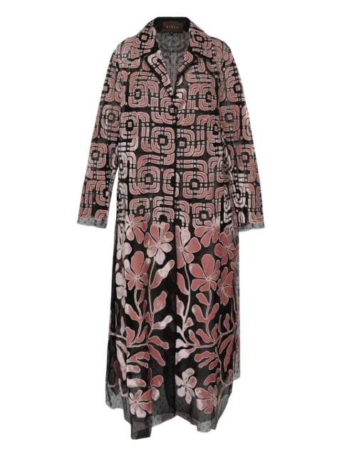 Biyan abrigo de terciopelo con botones