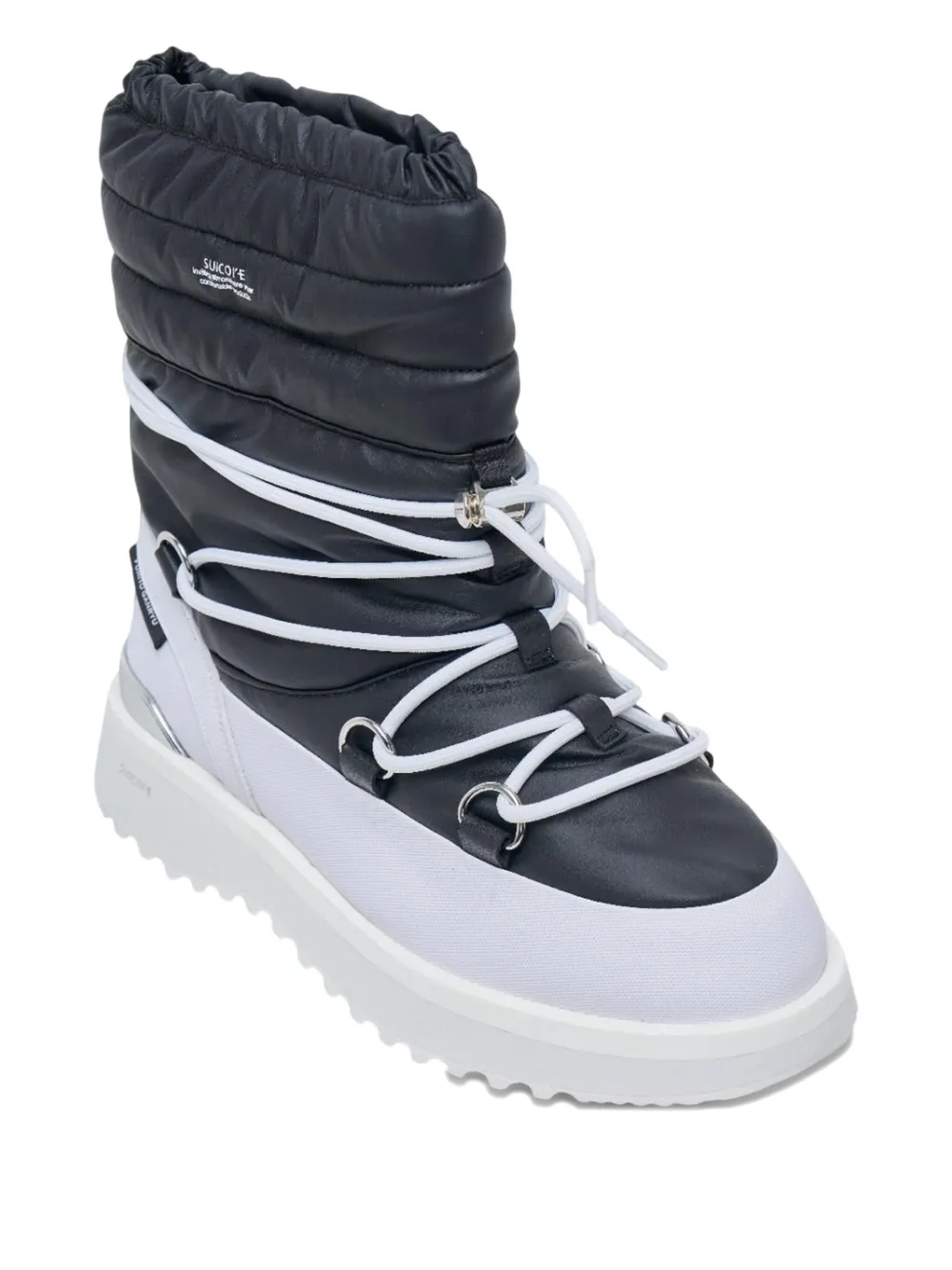 Fumito Ganryu logo-detailing padded boots | Hiking Boots | Image 2
