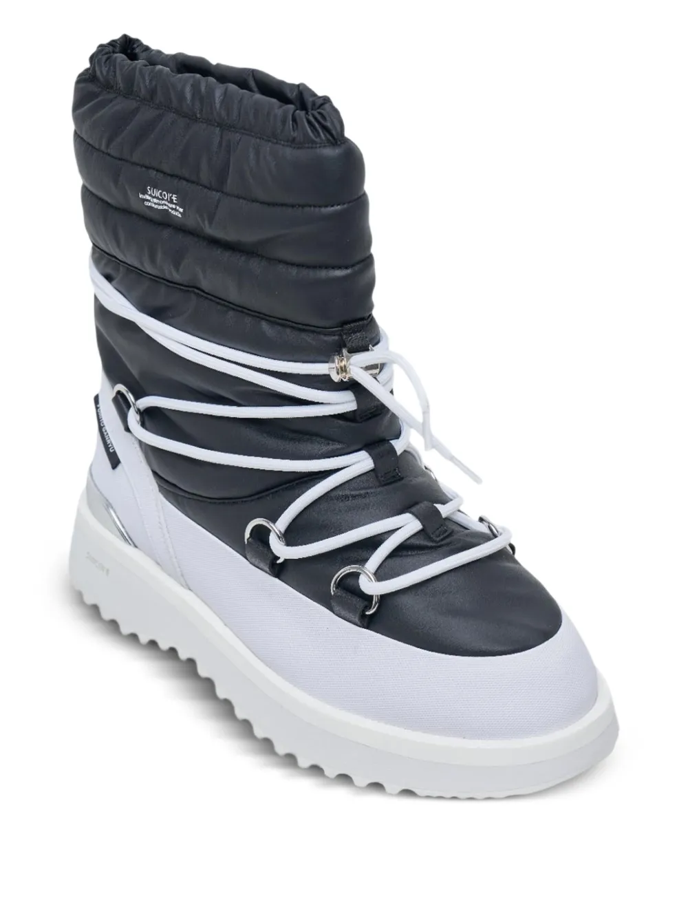 Fumito Ganryu logo-detailing padded boots | Hiking Boots | Image 2