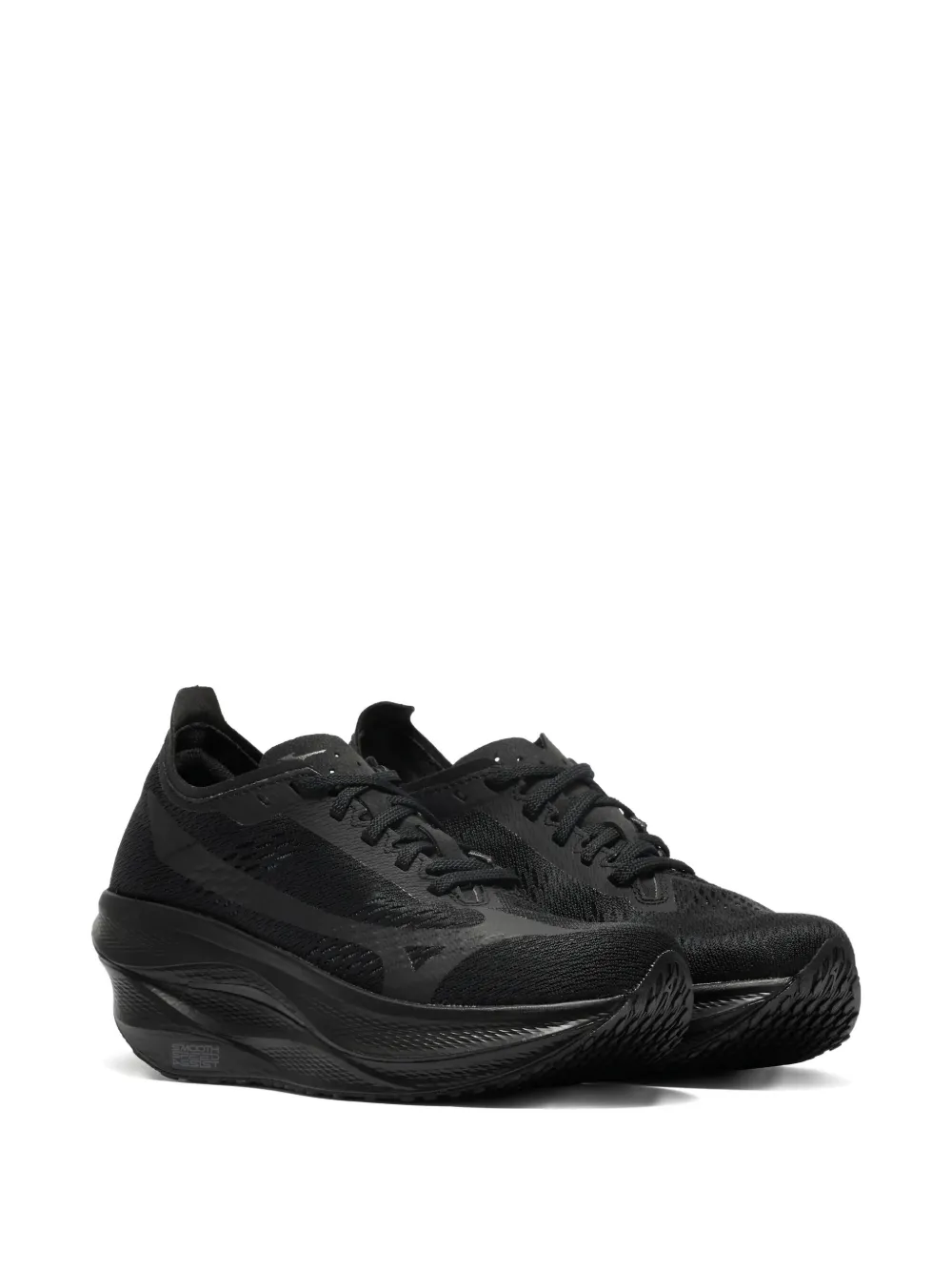 Comme Des Garçons x Mizuno Wave Rebellion Pro 3 lace-up sneaker - Zwart
