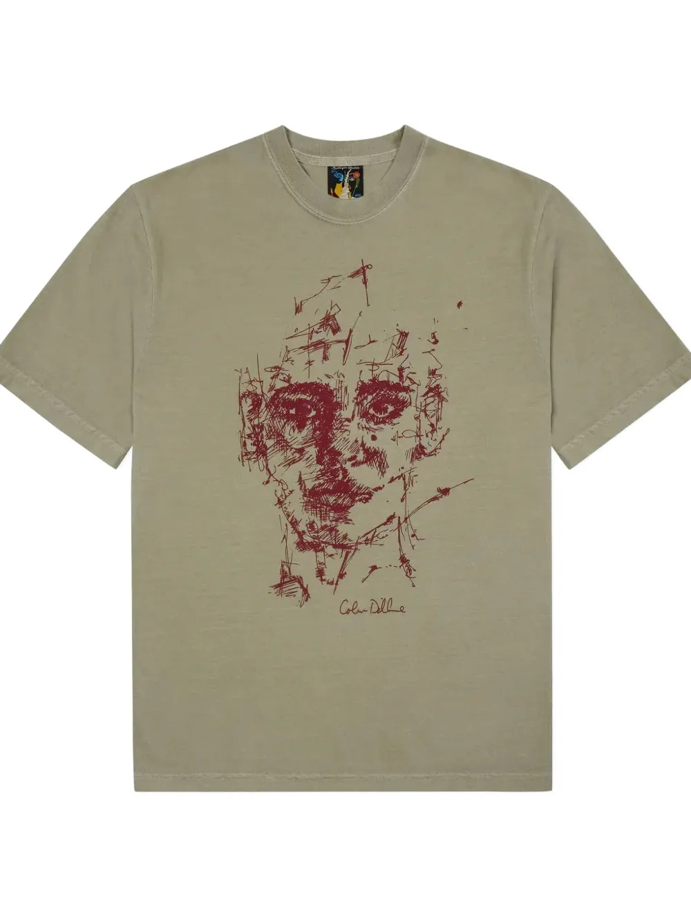 KidSuper face-graphic cotton T-shirt - Bruin