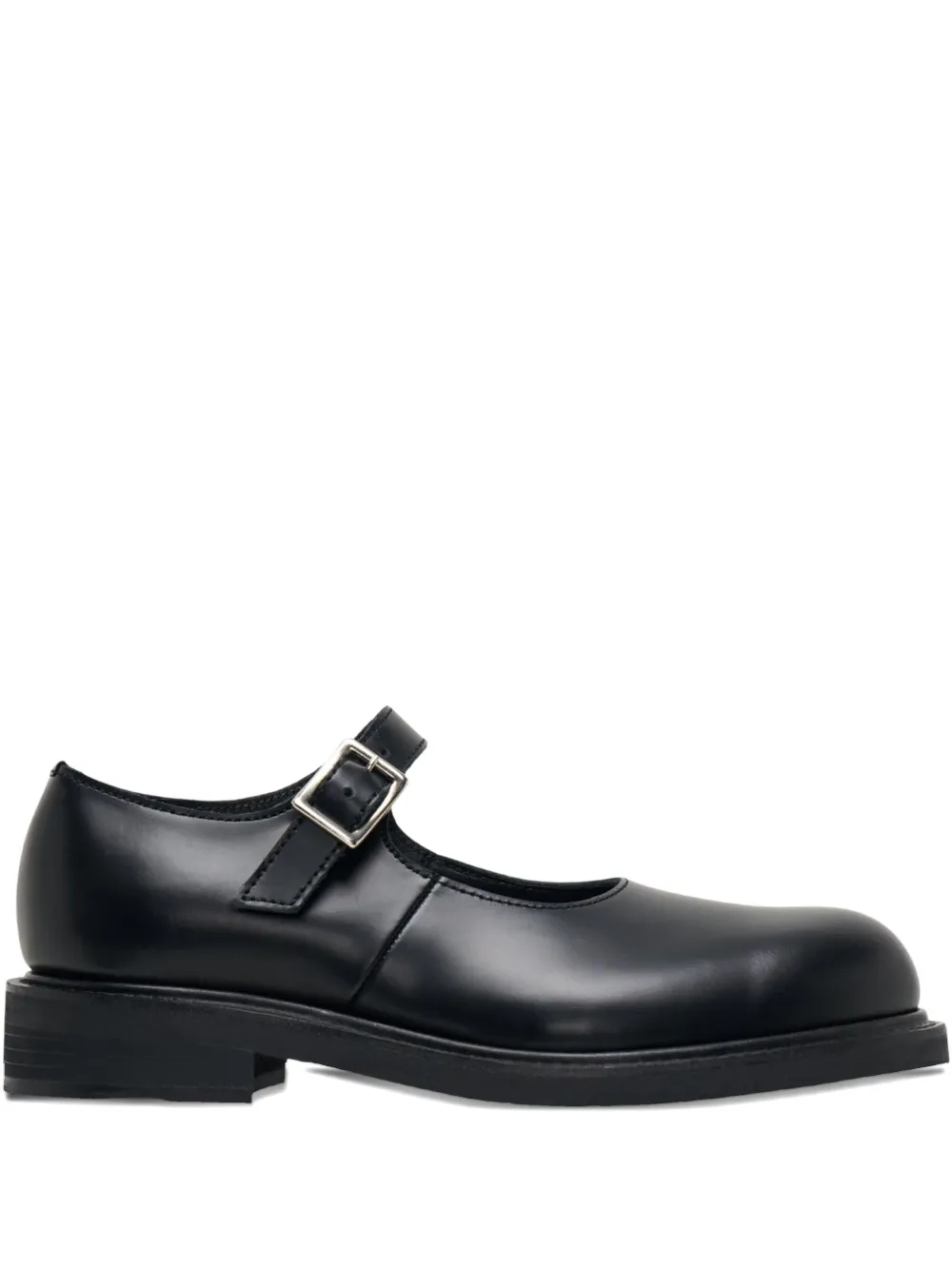 Comme Des Garçons Goodyear Mary Jane Ballet Flats In Black
