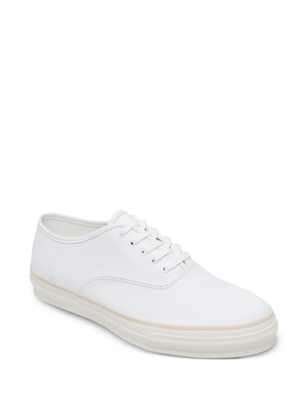Comme Des Garçons Comme Des Garçons leather vulcanized lace-up sneakers | Low-Tops | Image 2