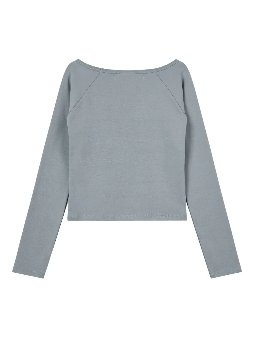 Rest&recreation Logo-detail Raglan-sleeve T-shirt In Gray