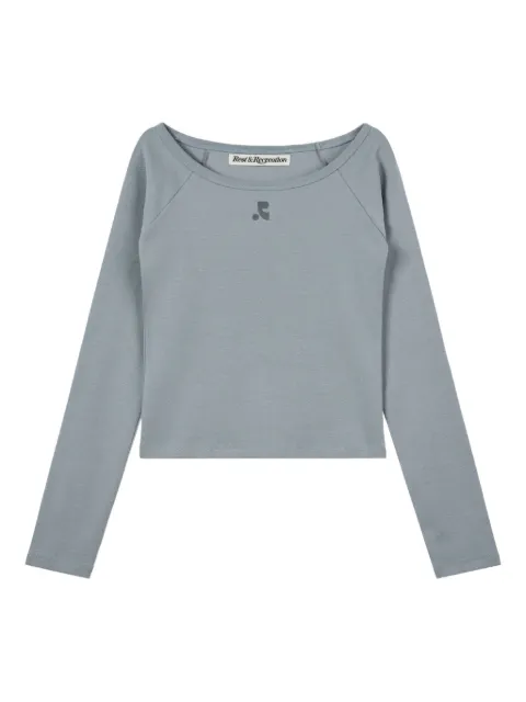 Rest&Recreation logo-detail raglan-sleeve T-shirt