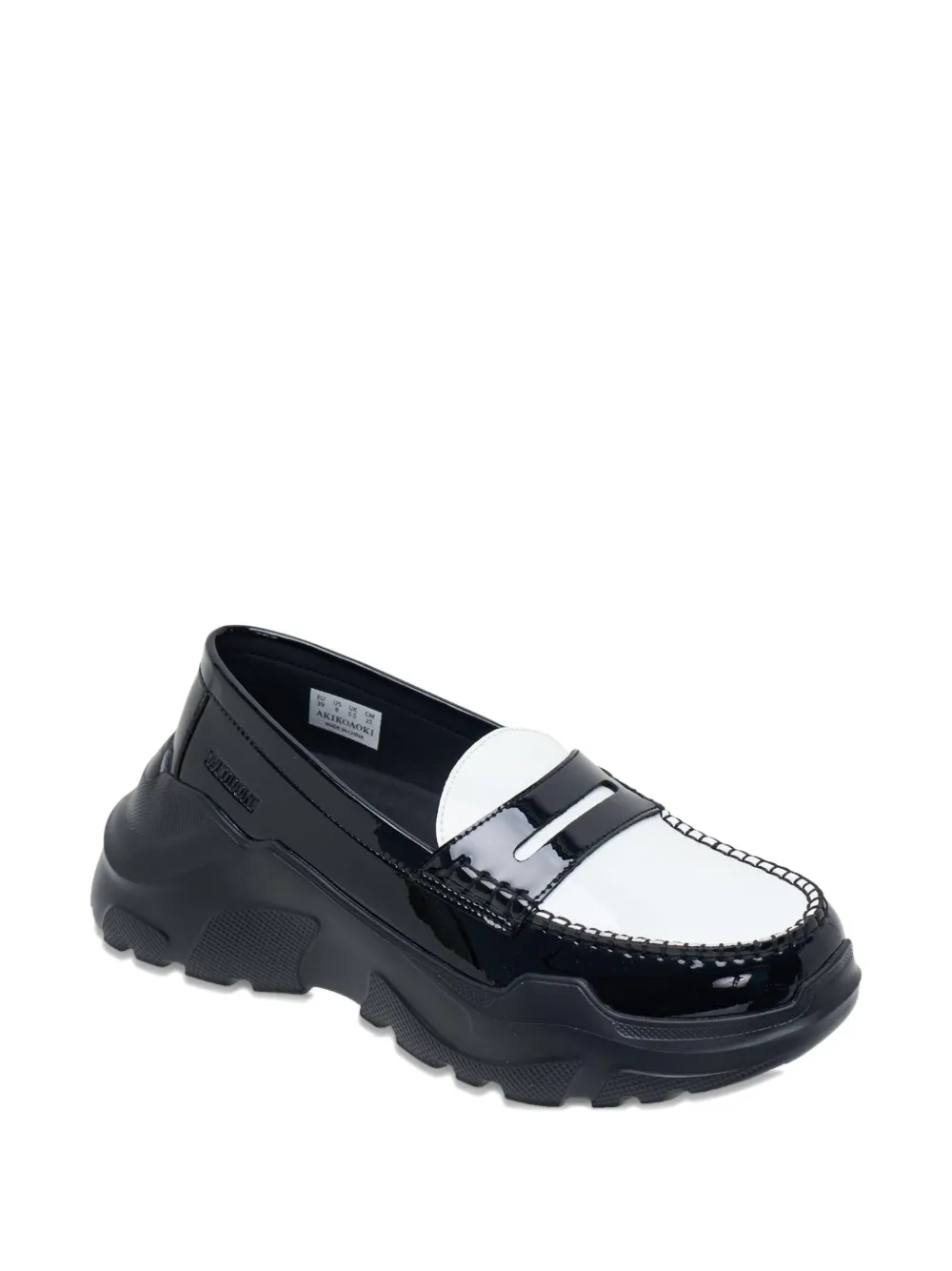 We11done two-toned platform loafers | Men | Image 2