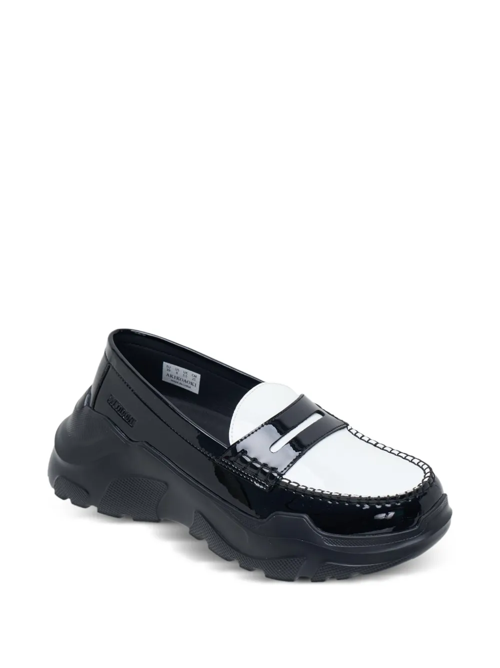 We11done two-toned platform loafers | Men | Image 2