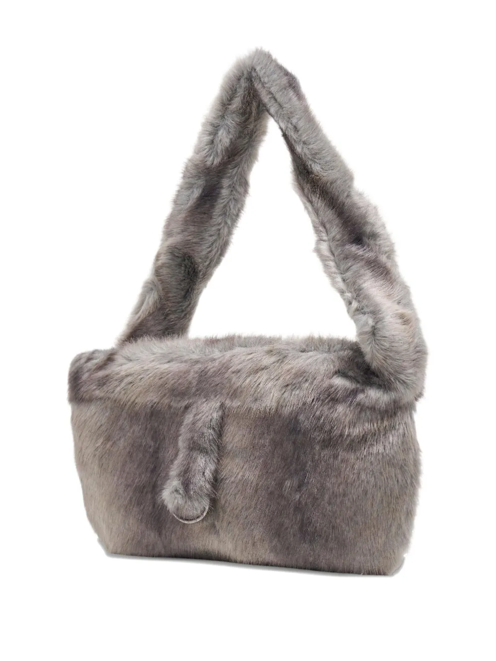 Open YY Schoudertas met afwerking - Grijs