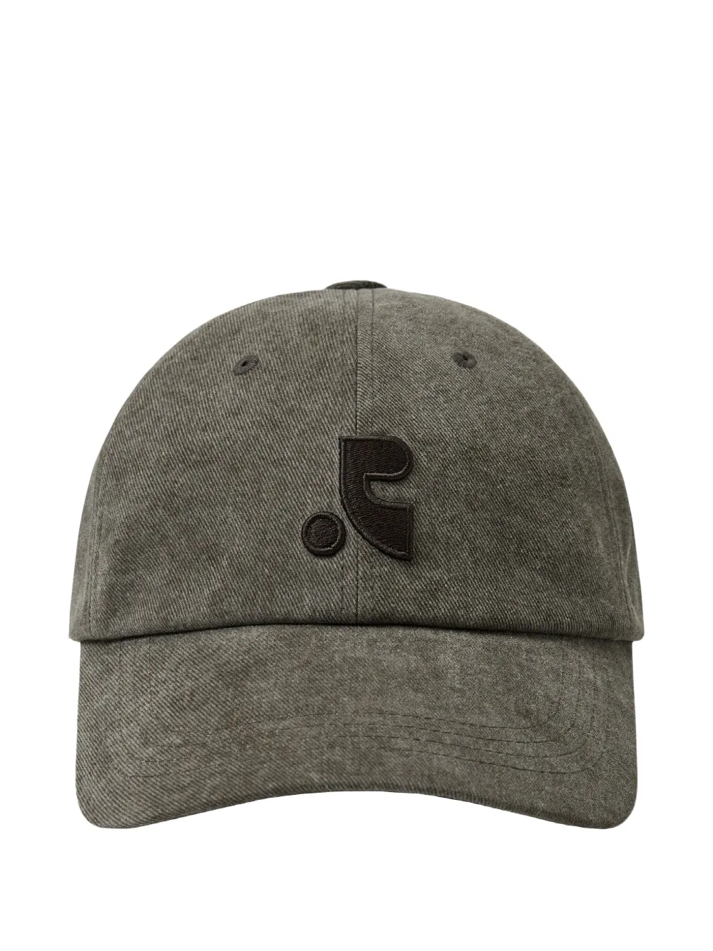 Rest&recreation Logo-embroidered Baseball Cap In Gray