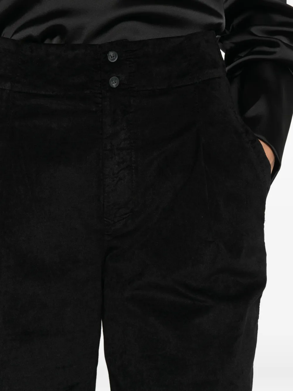 Transit Broek met knoopsluiting Zwart