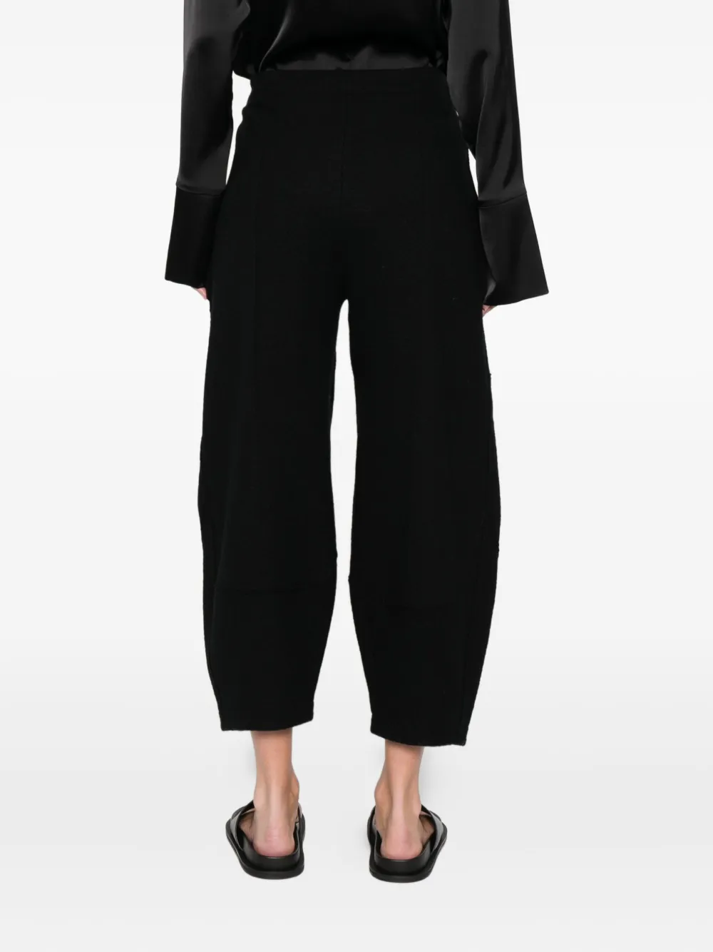 Transit Broek met knoopsluiting Zwart