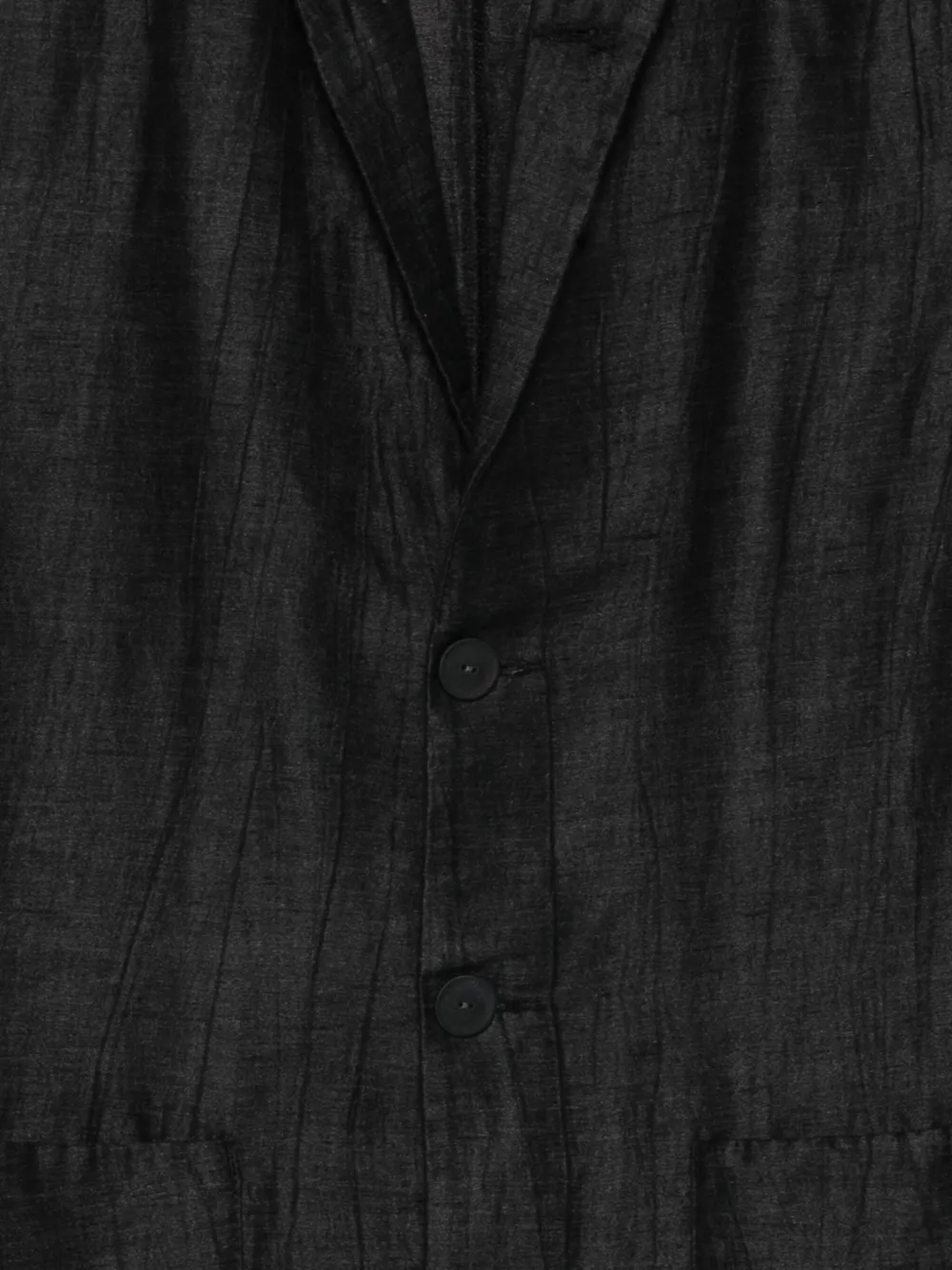 Transit Blazer met knoopsluiting Zwart