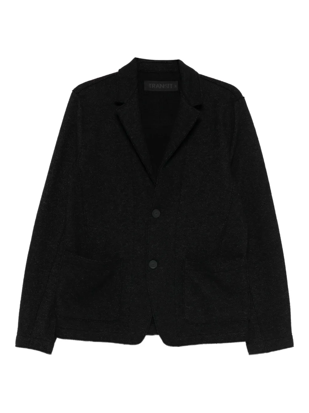 Transit blazer à simple boutonnage | noir | Image 1