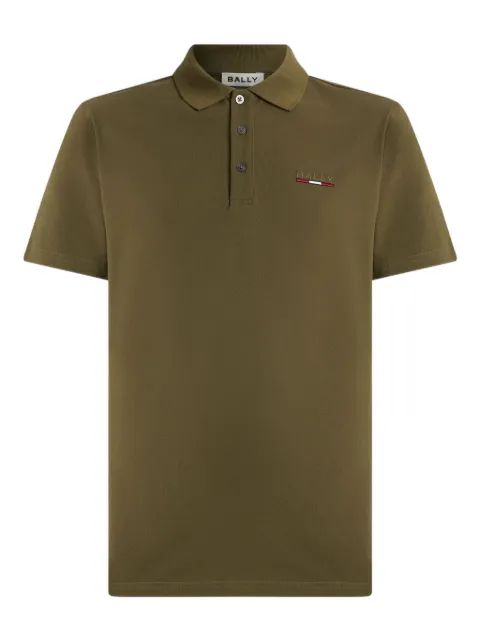 Bally logo-embroidered polo shirt