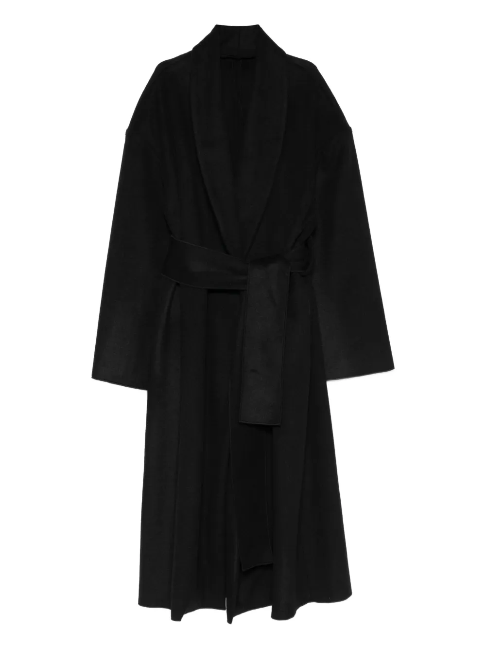 Marsēm Belted Coat In Black