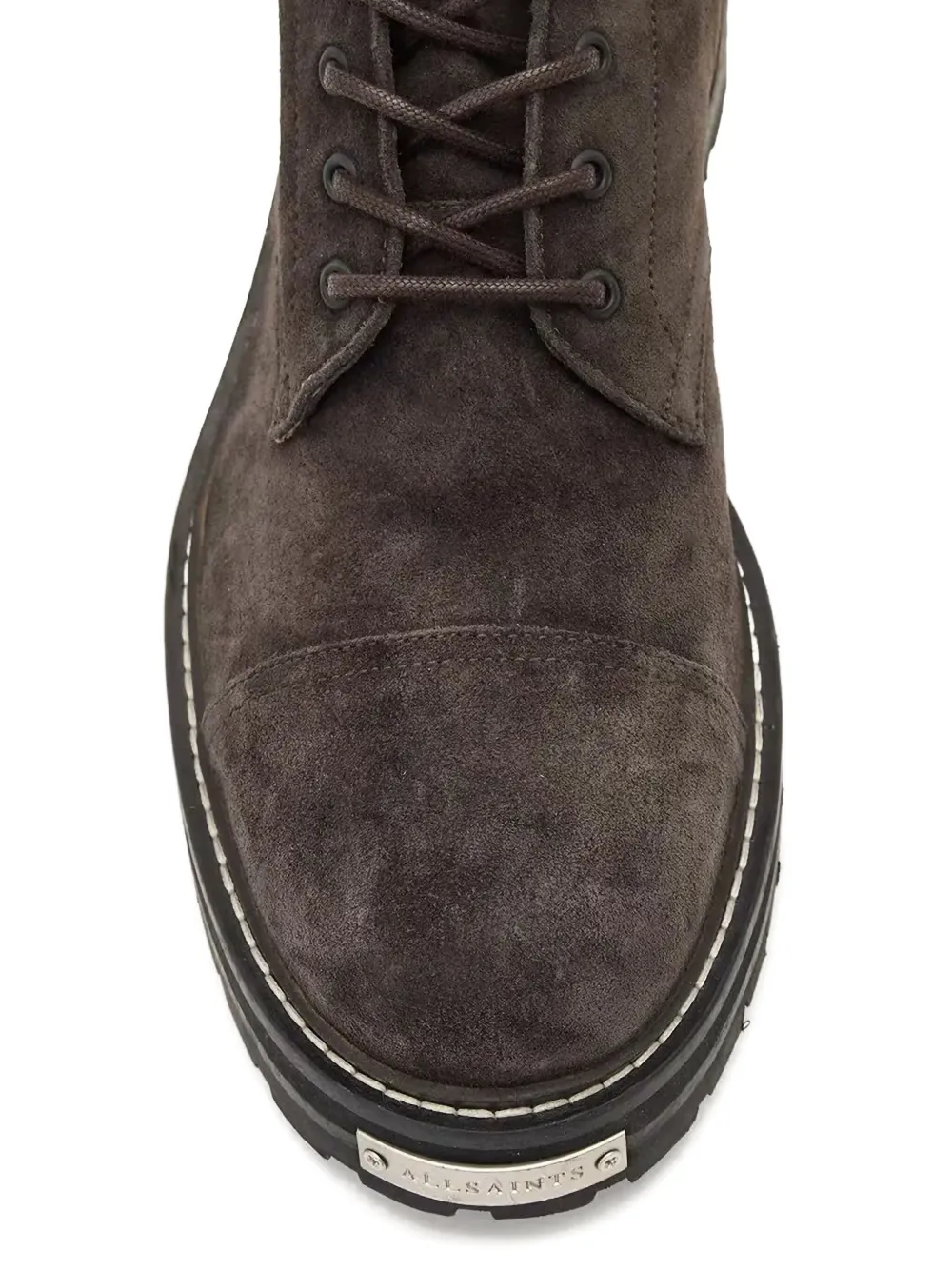 AllSaints Hank veterlaarzen met rits Grijs