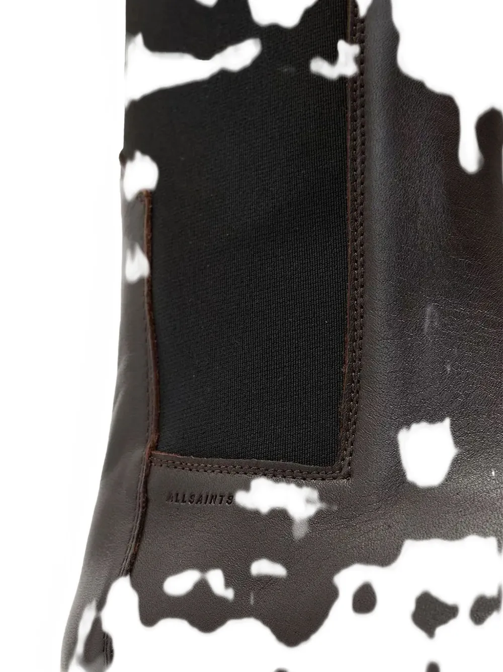 AllSaints Hallie laarzen met chunky zool Bruin