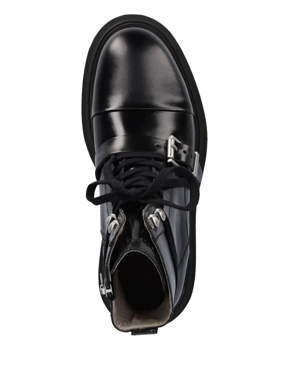 AllSaints 55 mm Astrid veterlaarzen met gesp Zwart