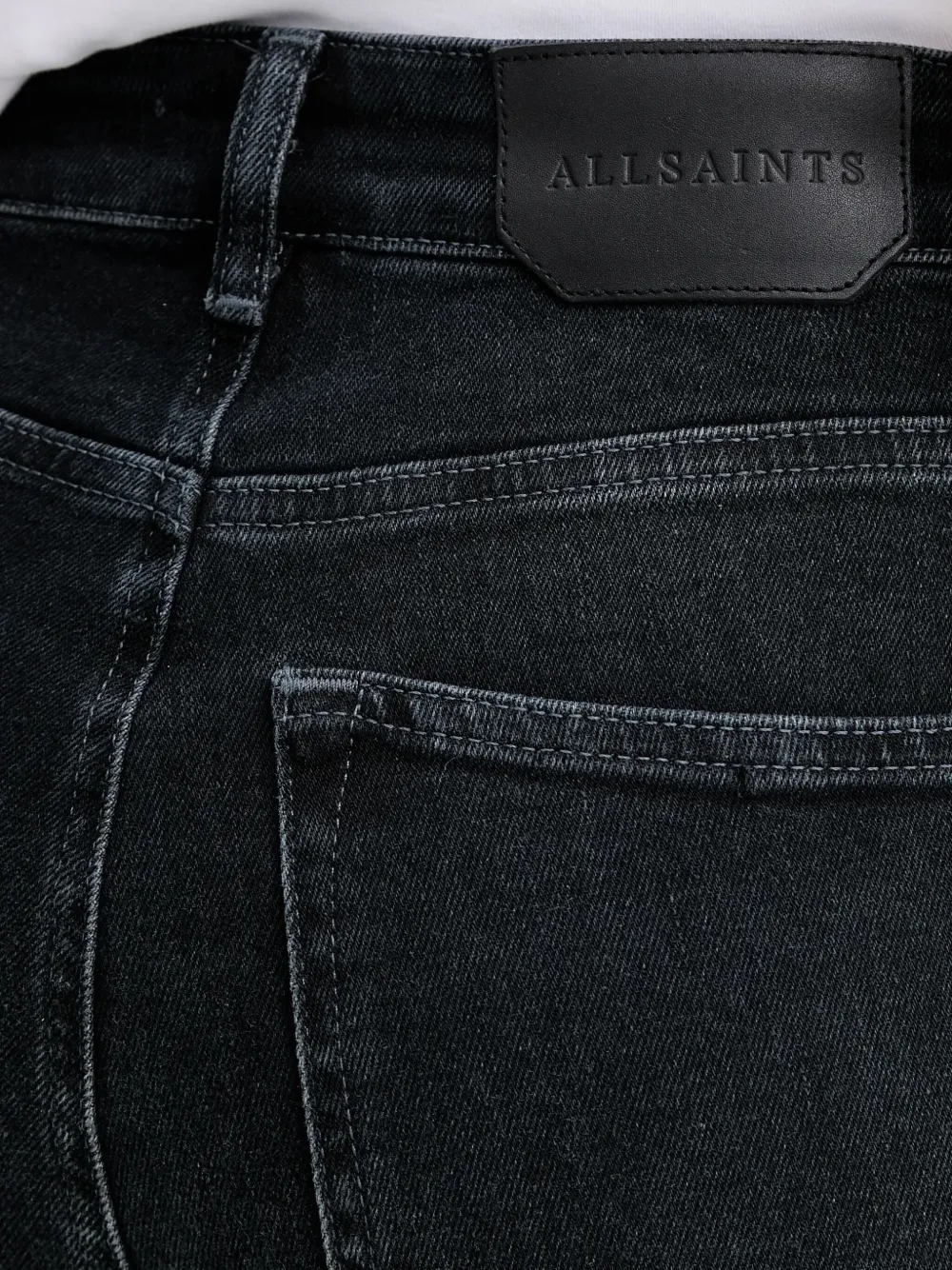 Allsaints Masie Flared Jeans In Blue