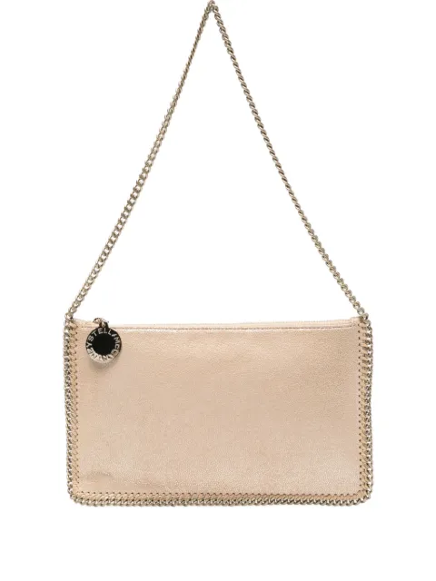 Stella McCartney chain-trim clutch bag