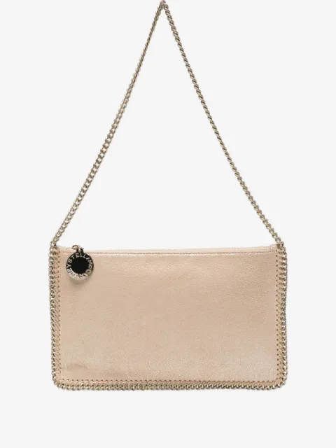 Stella McCartney bolsa de mano con ribete de cadena