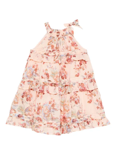 ZIMMERMANN Kids Awaken ruffled floral dress