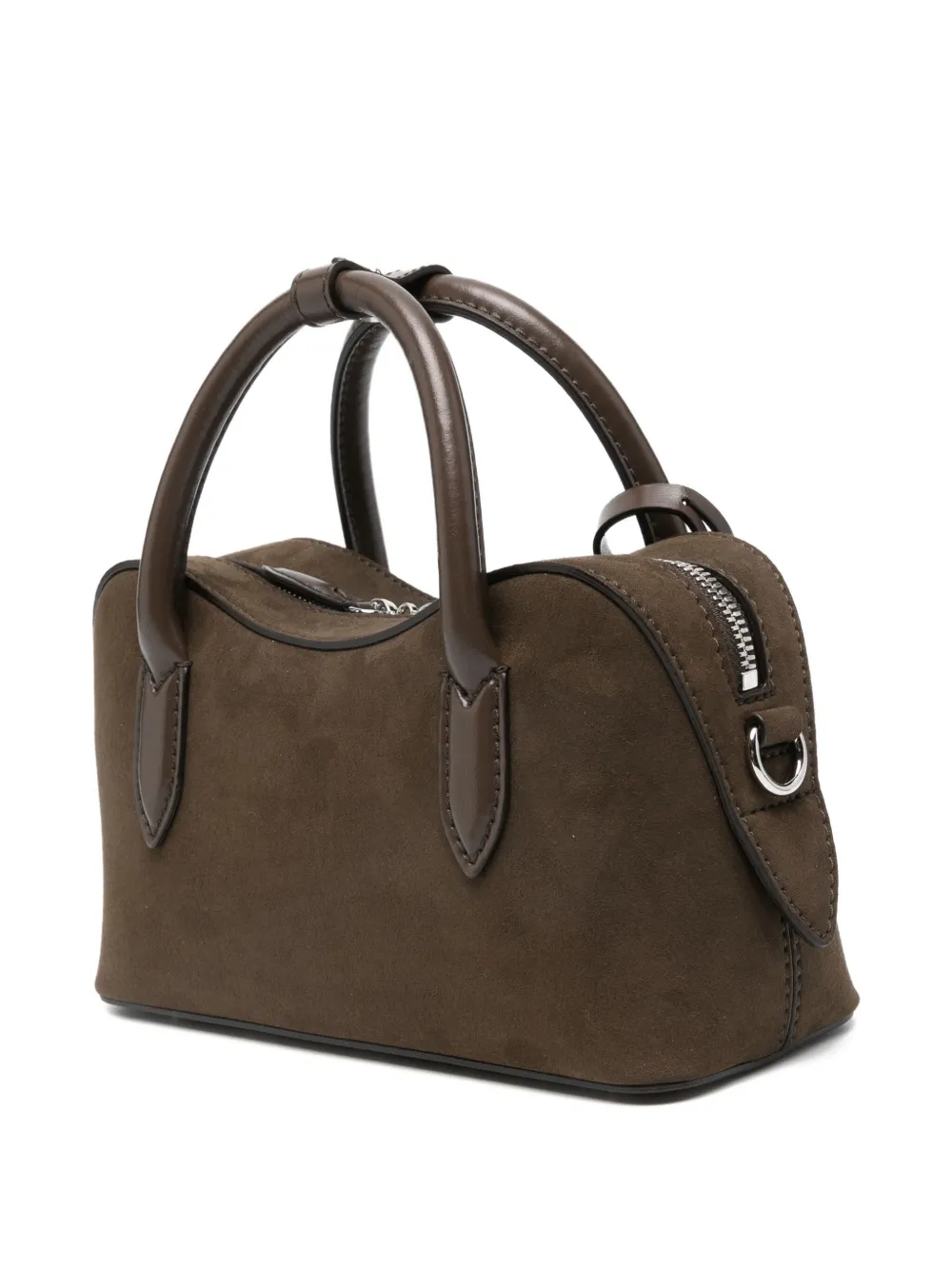 Stella McCartney Ryder shopper verfraaid met hangslot Bruin