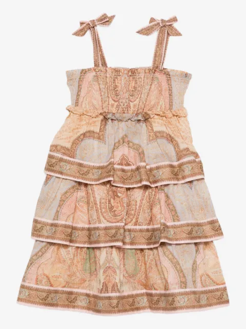 ZIMMERMANN Kids Awaken tiered ruffled dress