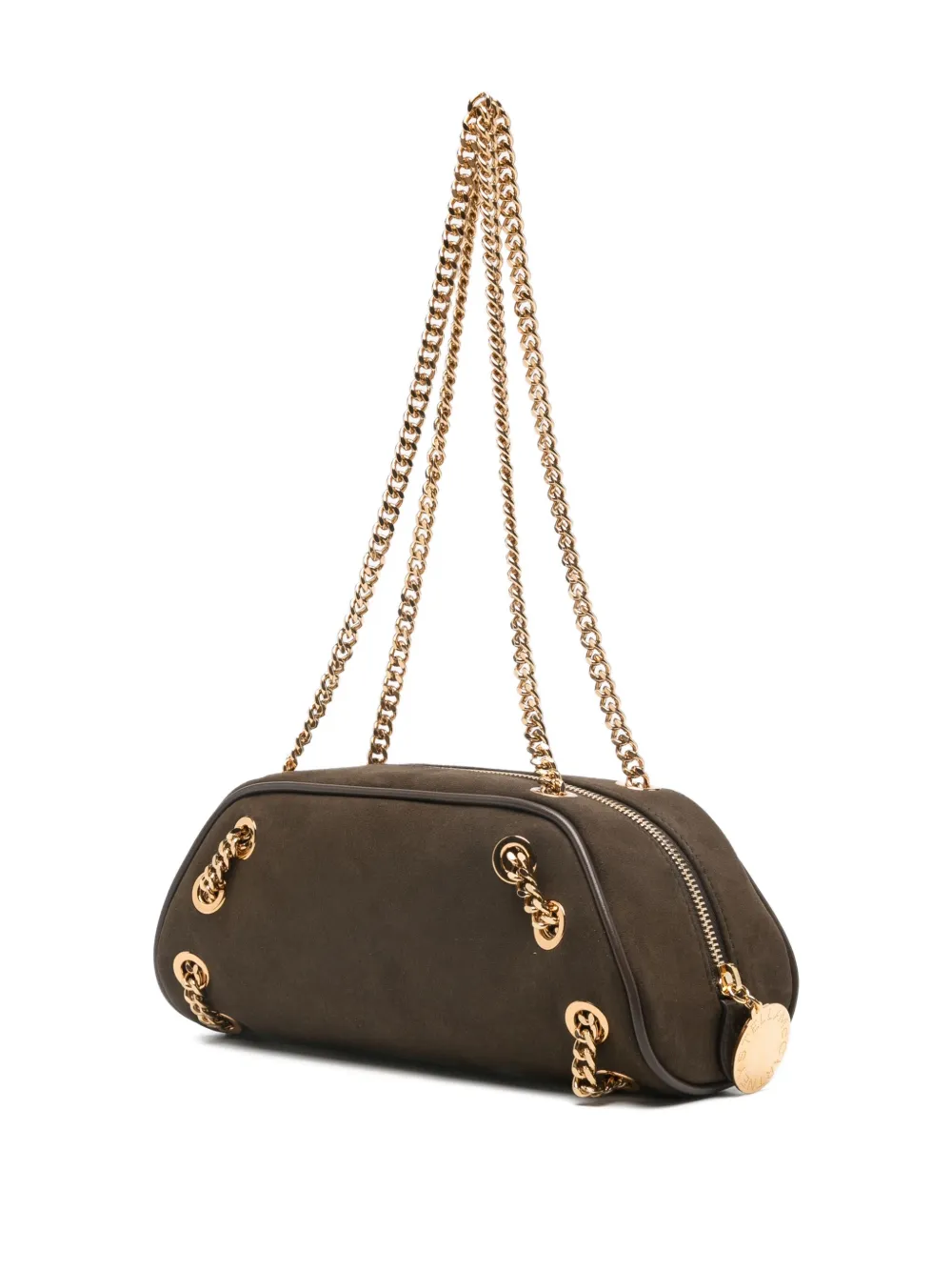 Stella Mccartney Small Falabella Chain-strap Shoulder Bag In Brown