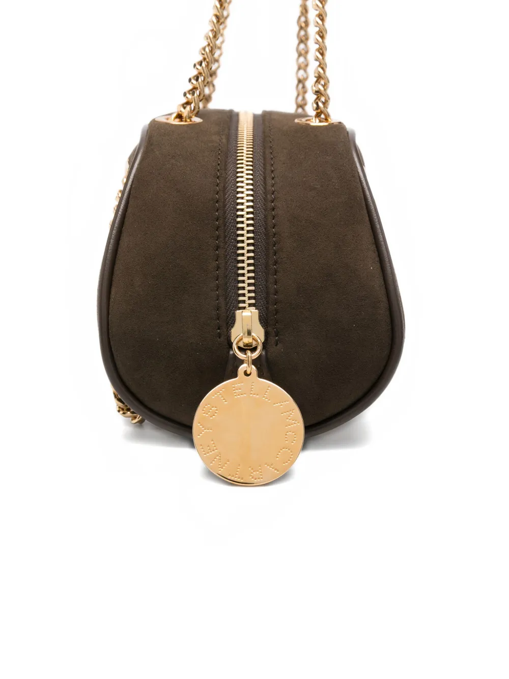 Stella Mccartney Small Falabella Chain-strap Shoulder Bag In Brown