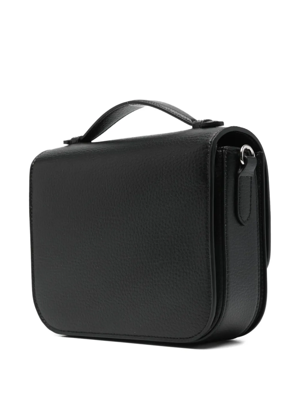 Stella Mccartney Logo-studded Mini Bag In Black