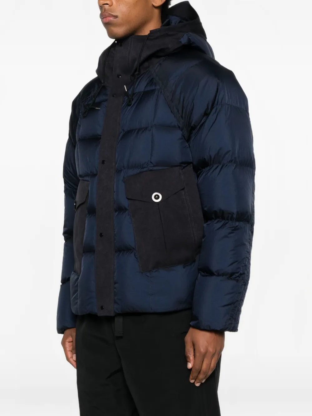 Ten C Gewatteerd jack Blauw