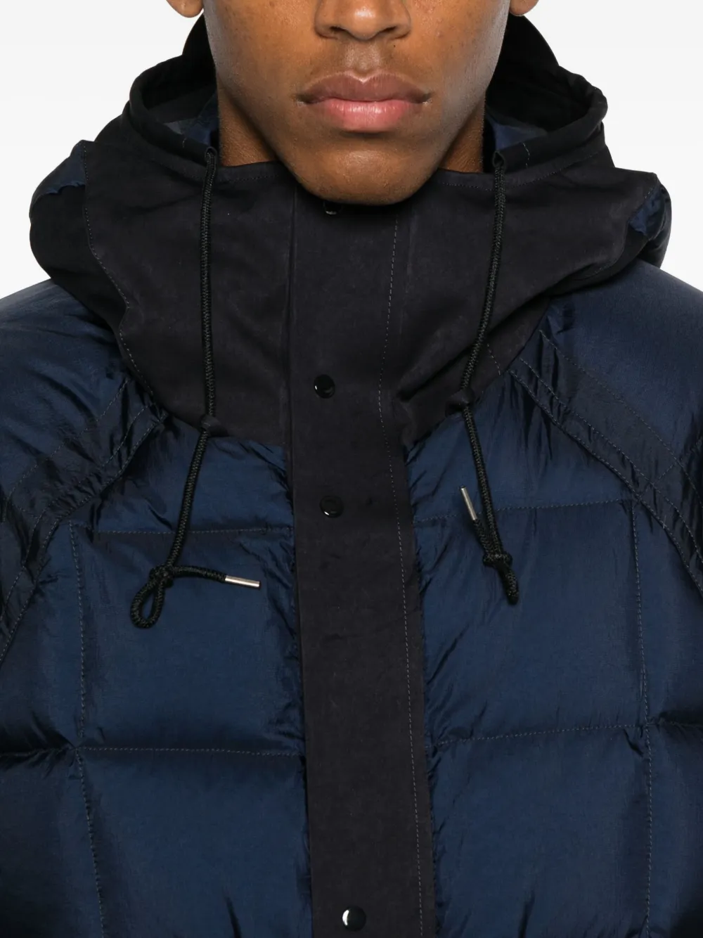 Ten C Gewatteerd jack Blauw