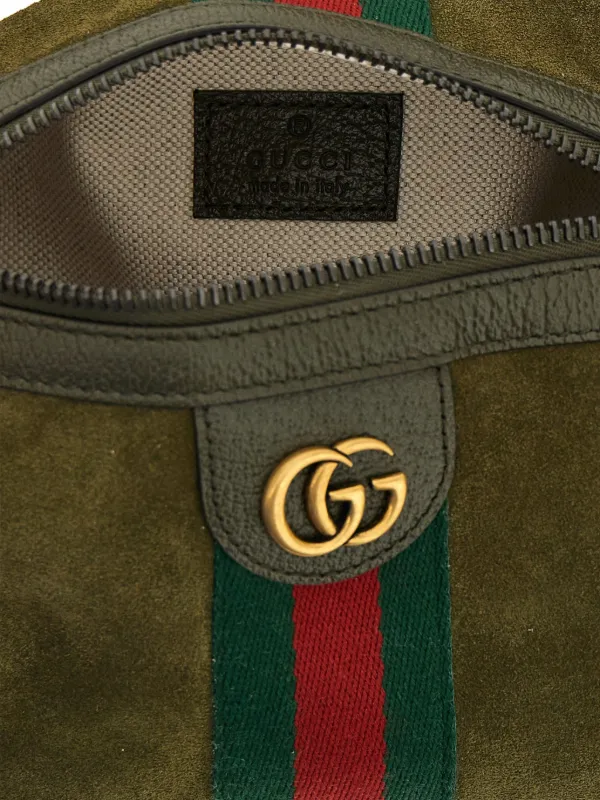 Gucci Bolsa Ophidia Mini Com Listra Web | Verde | FARFETCH BR