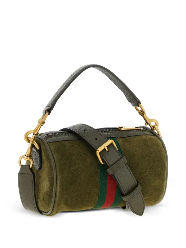 Gucci Bolsa Ophidia Mini Com Listra Web | Verde | FARFETCH BR