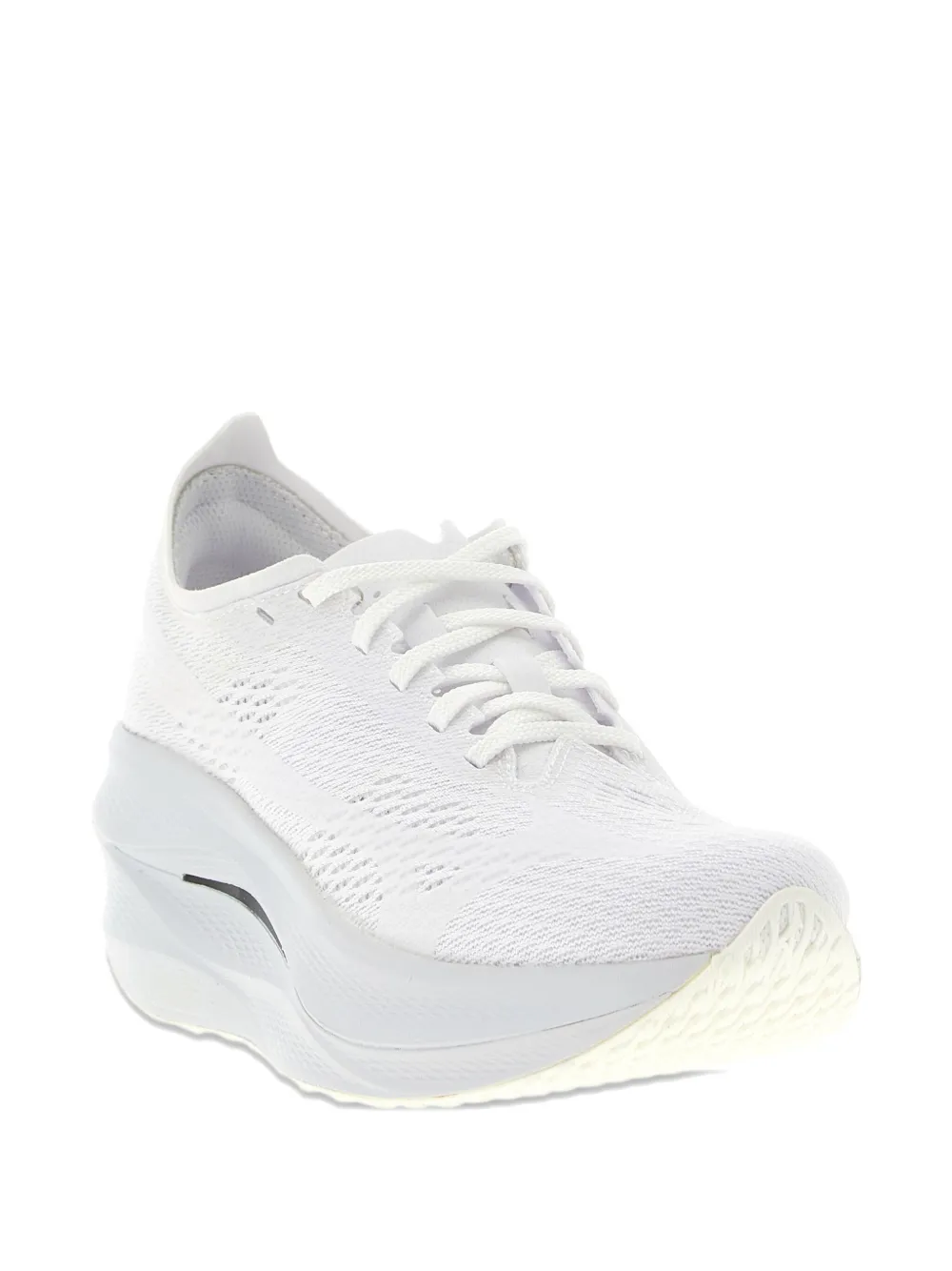 Comme Des Garçons x Mizuno Wave Rebellion Pro 3 openwork sneakers - Wit