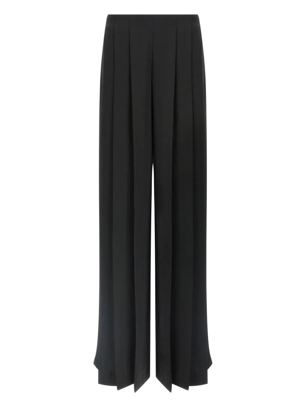 L'agence Pleated Trousers In Black