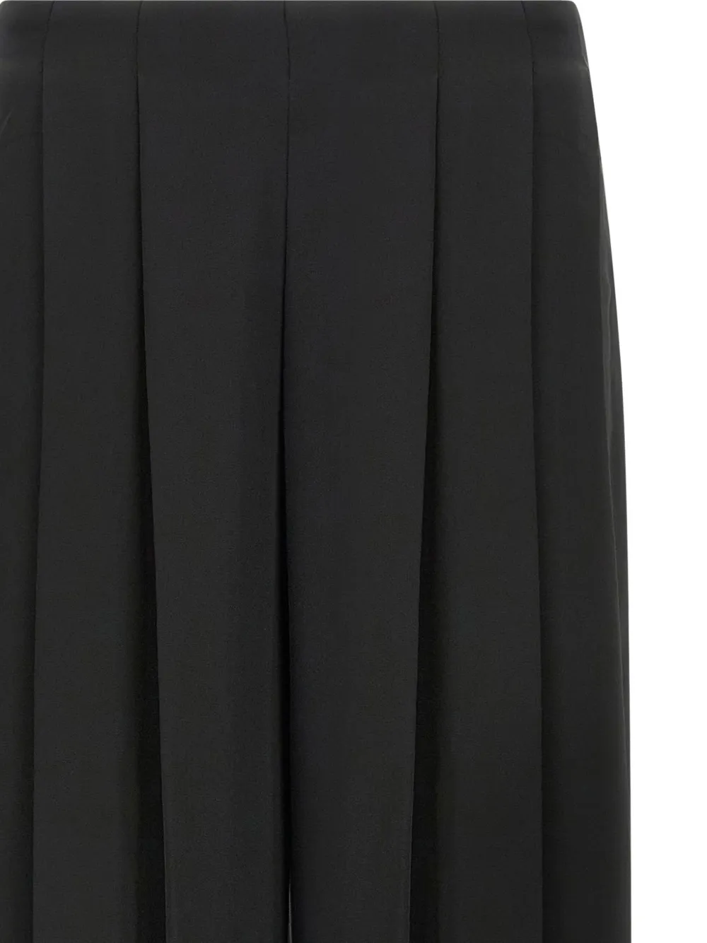 L'agence Pleated Trousers In Black