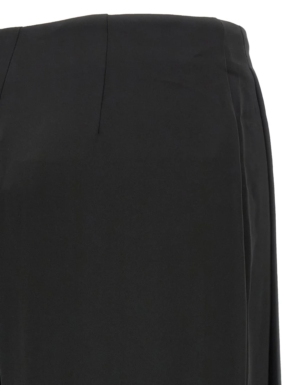 L'agence Pleated Trousers In Black