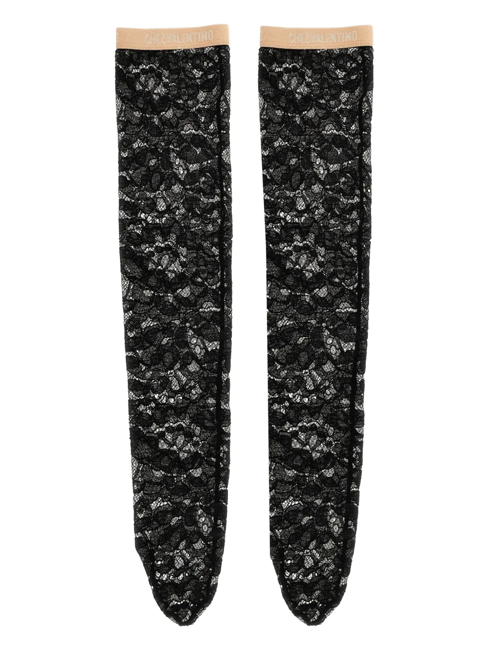 Valentino Garavani Rebordè sokken met logo Zwart