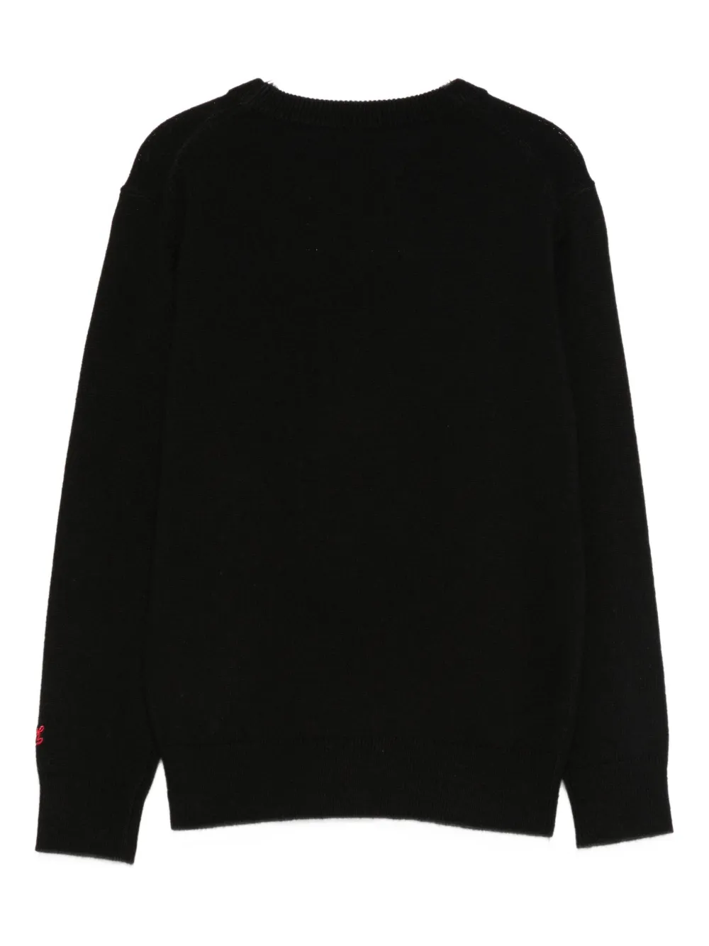 Mc2 Saint Barth X The Grinch Douglas Crew-neck Sweater In Black