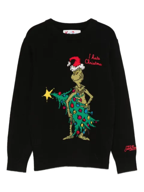 MC2 Saint Barth Kids x The Grinch Douglas crew-neck sweater