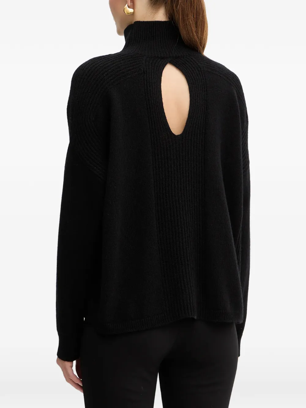  Liu Jo Turtleneck Sweater - Black 