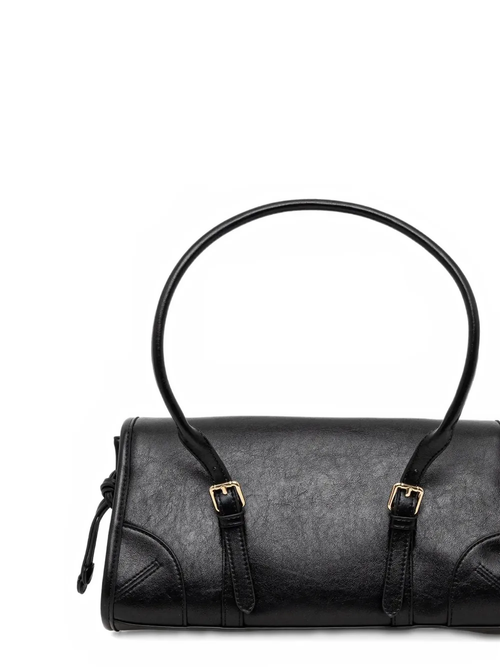 TWINSET Shopper met logo Zwart