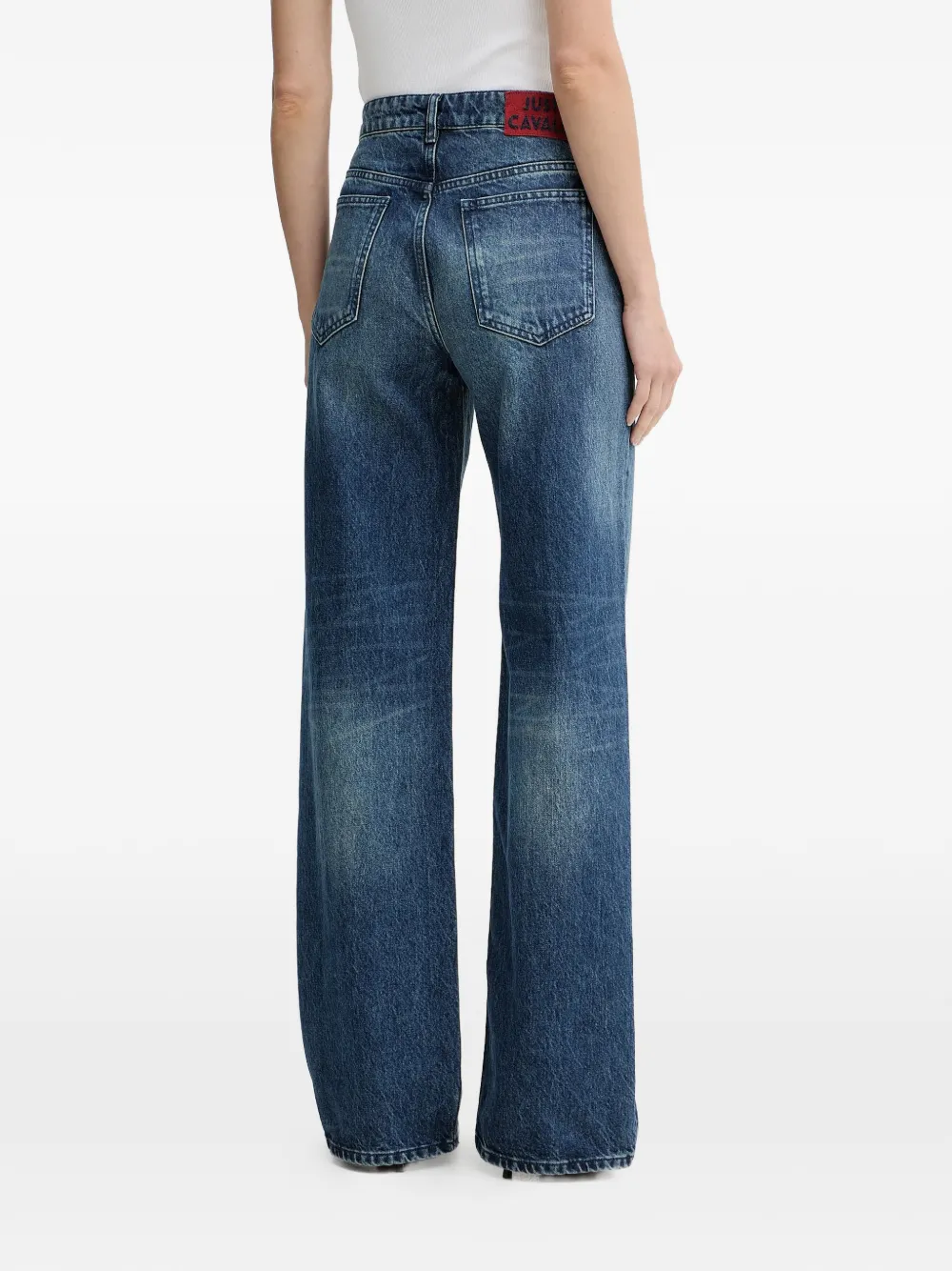  Just Cavalli Logo-patch Jeans - Blue 