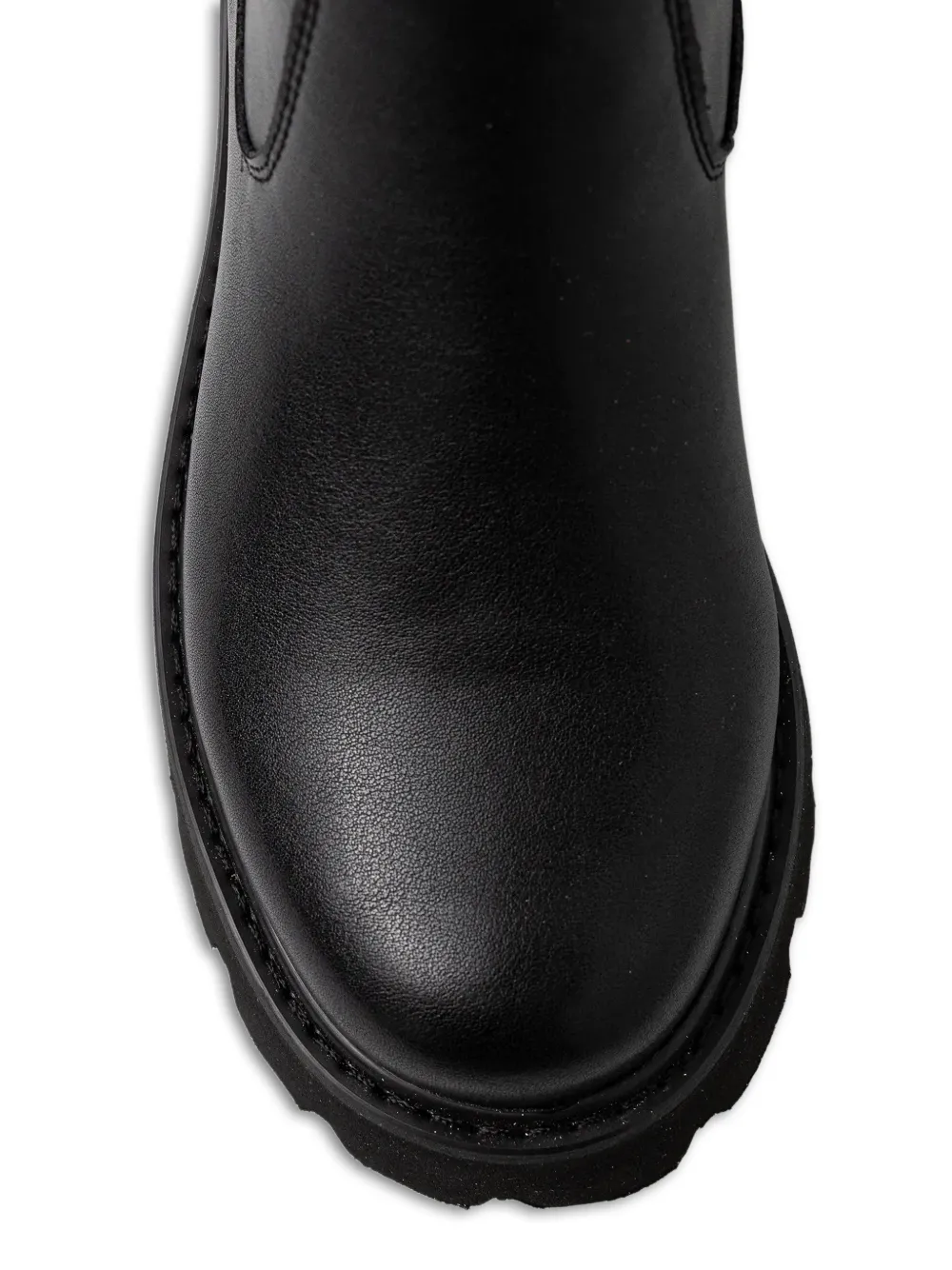 Patrizia Pepe girl Laarzen met ronde neus en Fly-detail Zwart