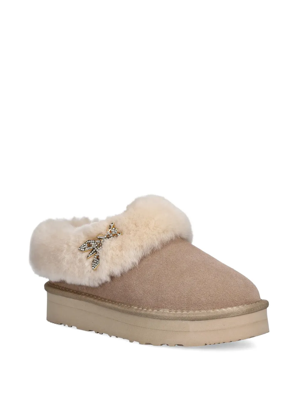 Patrizia Pepe girl Stivali con punta tonda e dettaglio Fly - Toni neutri